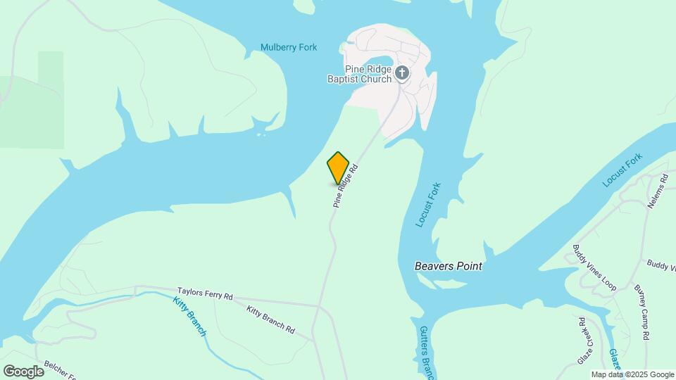 216 Pine Ridge Rd Map and Location Details