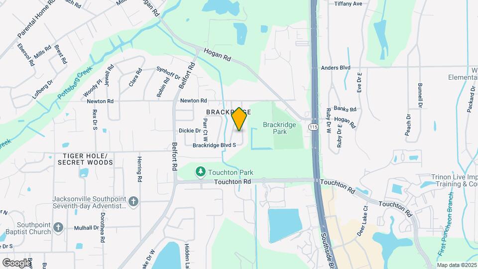 2938 Brackridge Blvd E Map and Location Details