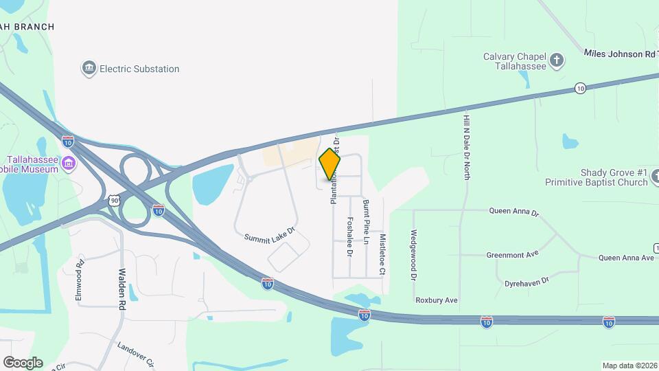 2144 Plantation Forest Dr Map and Location Details