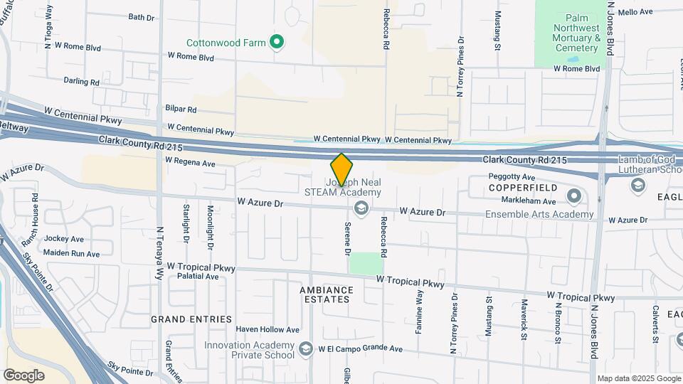 6213 N Foxhunt Ave Map and Location Details
