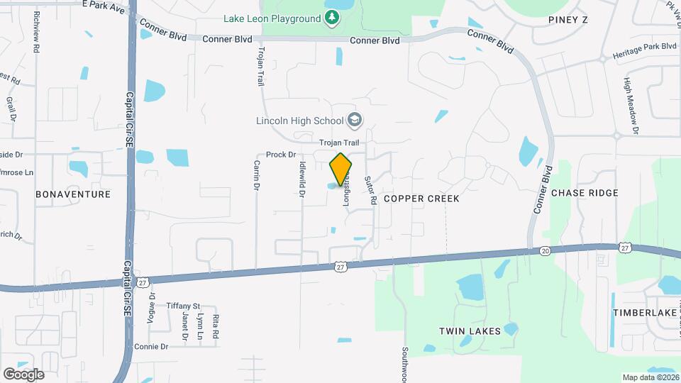 1064 Longstreet Dr Map and Location Details