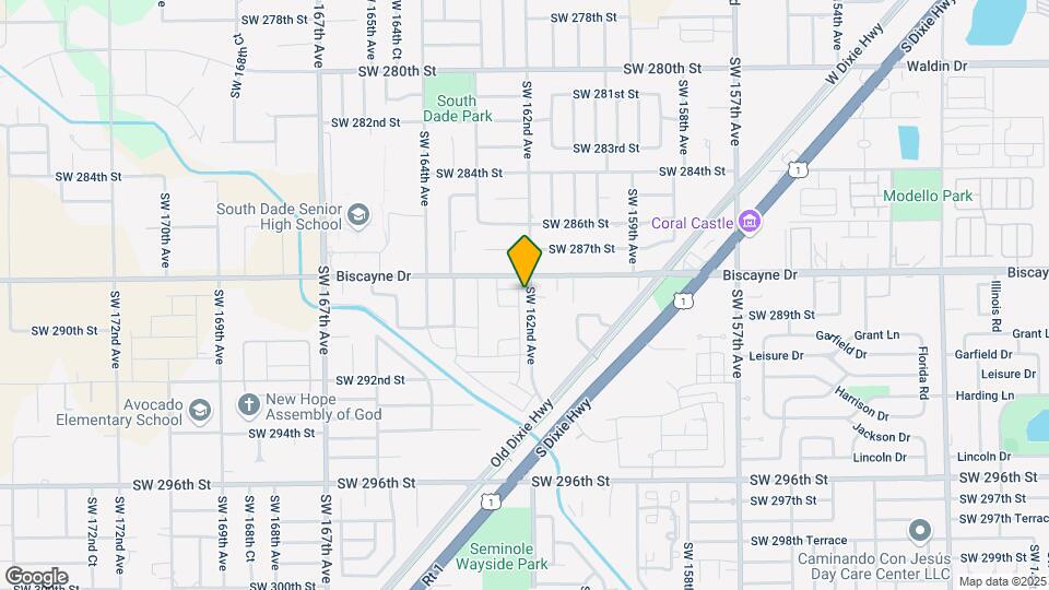 28847 SW 162nd Ct Map and Location Details
