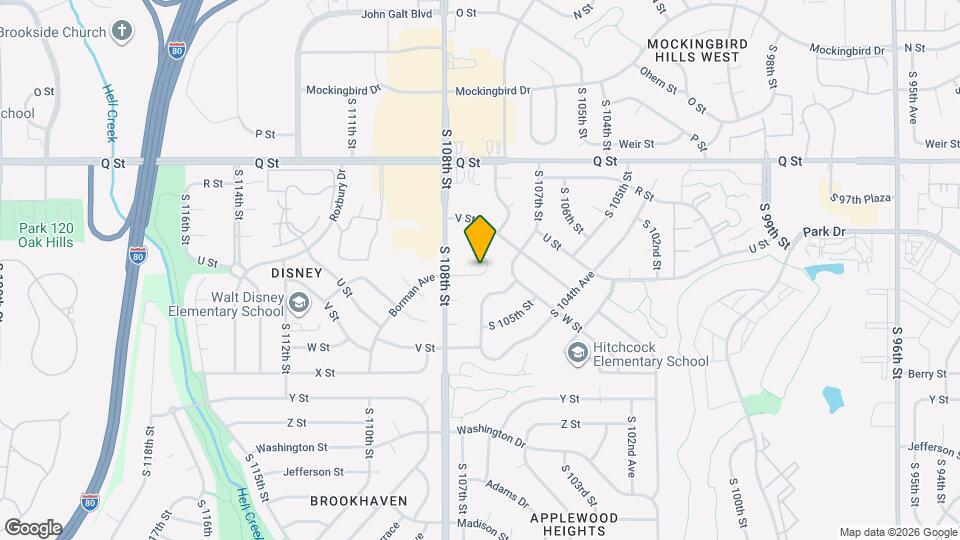 10734 Borman Cir Map and Location Details