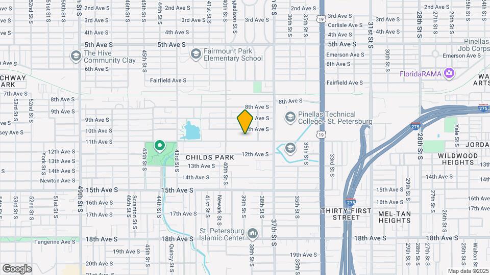 3861 11th Ave S Map and Location Details