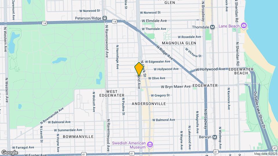5630 N Ashland Ave Map and Location Details