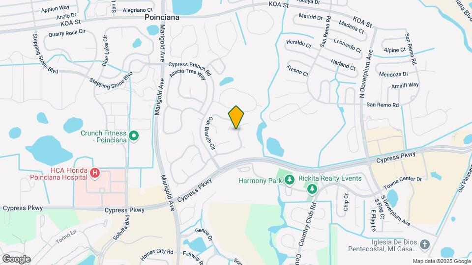 531 Oak Branch Cir Map and Location Details
