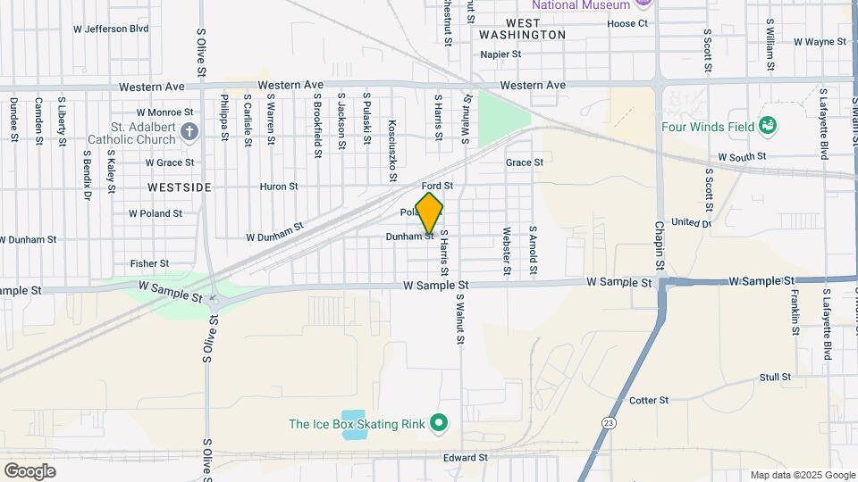 1516 Dunham St Map and Location Details