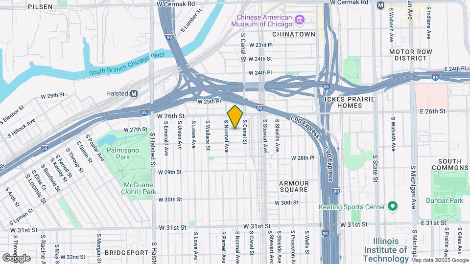 465 W 27th St Map and Location Details