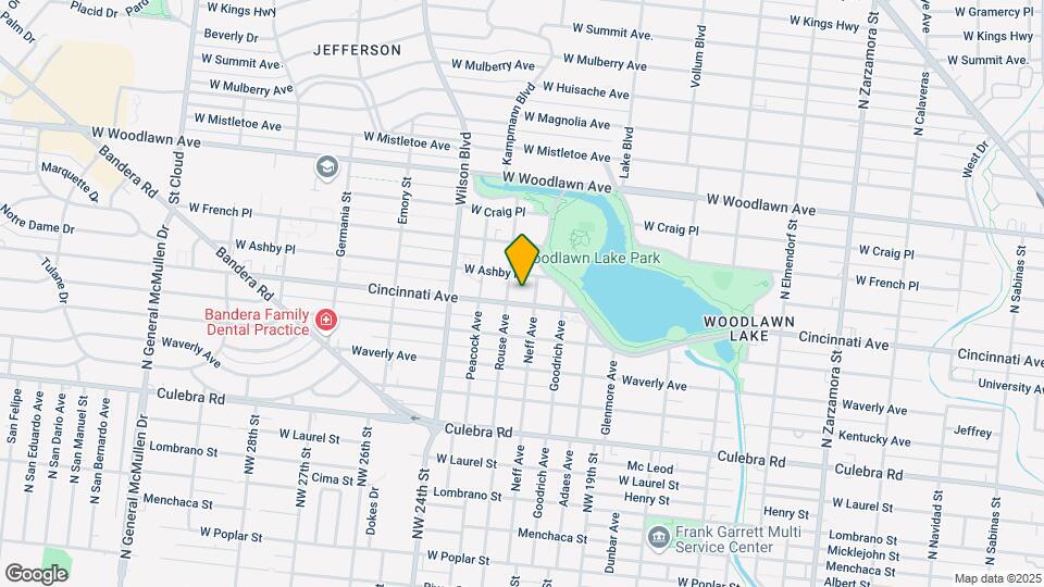 1615 Cincinnati Ave Map and Location Details