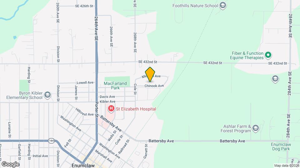Chinook Park Apartments Map and Location Details