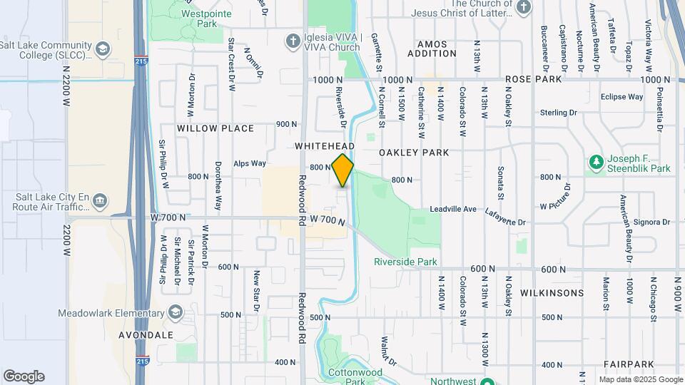 1600 W Ivy Cir Map and Location Details