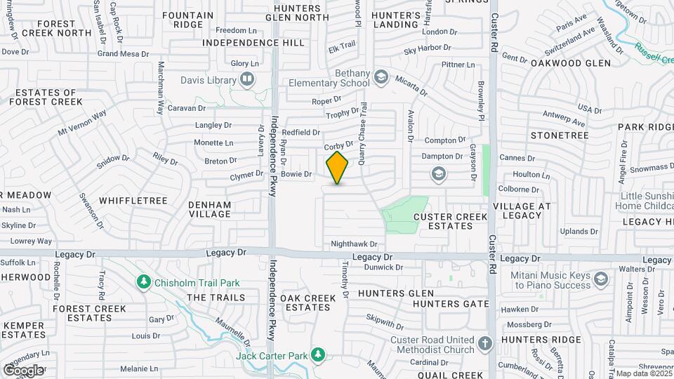 2701 Powderhorn Dr Map and Location Details