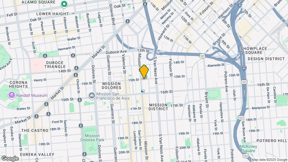 1581 15th St Map and Location Details