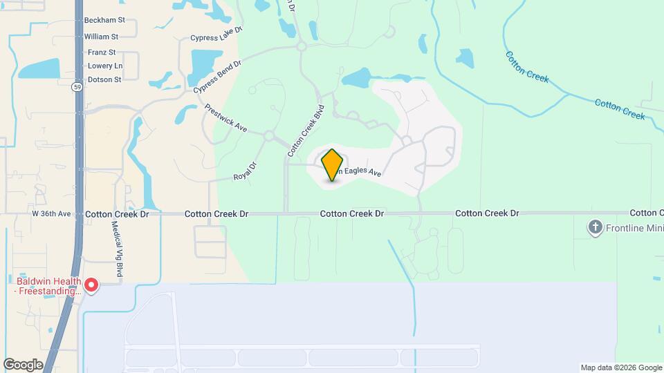 601 Willow Point Ct Map and Location Details