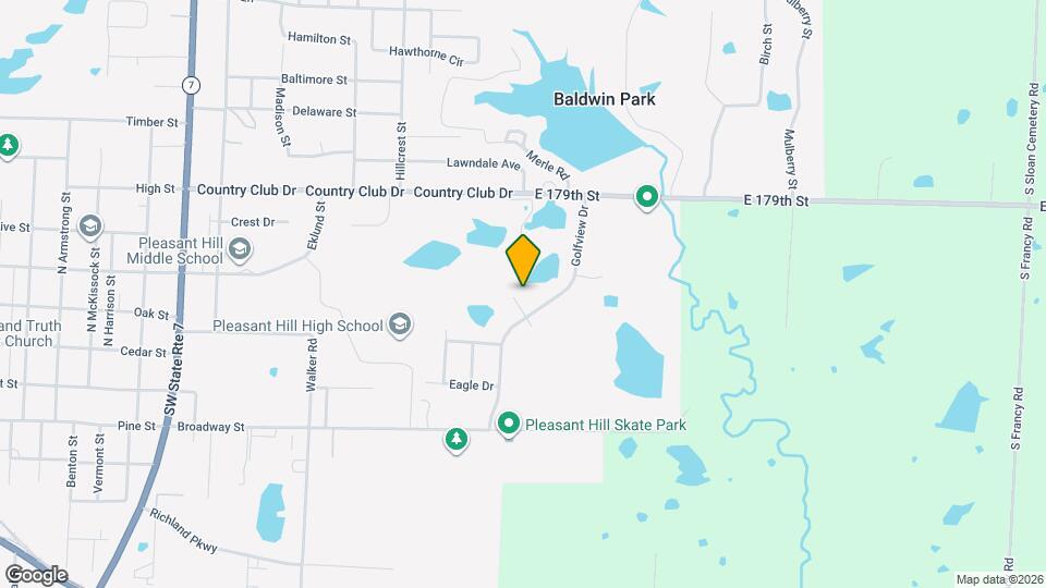 1605 Fairway Ct Map and Location Details