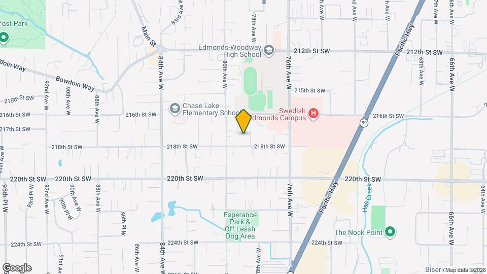 7909 218th St SW Map and Location Details