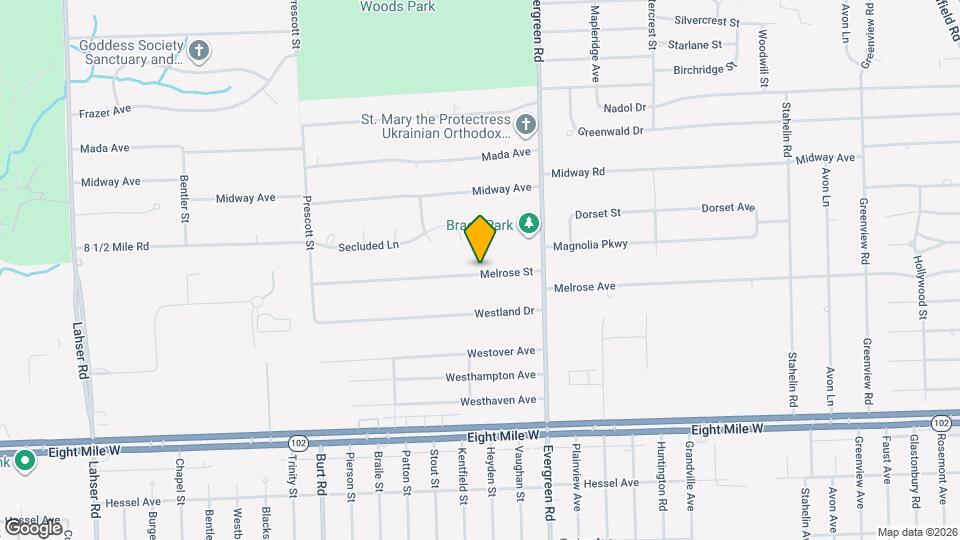 20284 Melrose St Map and Location Details