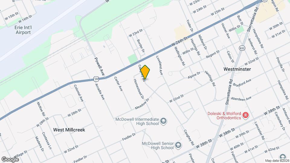 2731 Caughey Rd, Unit 2731 Caughey Rd. Map and Location Details