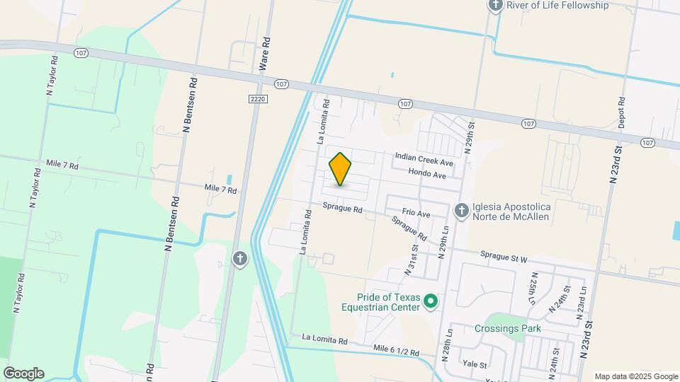 3500 Frio Ave Map and Location Details