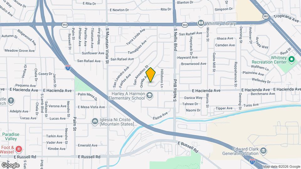 5260 Saratoga Dr Map and Location Details