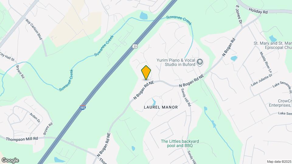 3302 N Bogan Rd NE Map and Location Details