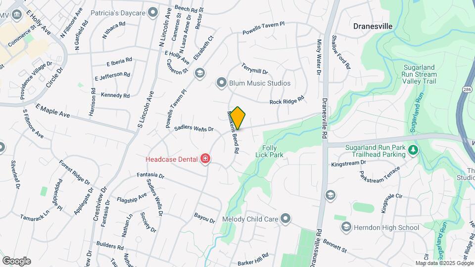 1527 Hiddenbrook Dr Map and Location Details