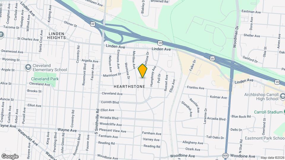 1659 Hearthstone Dr Map and Location Details