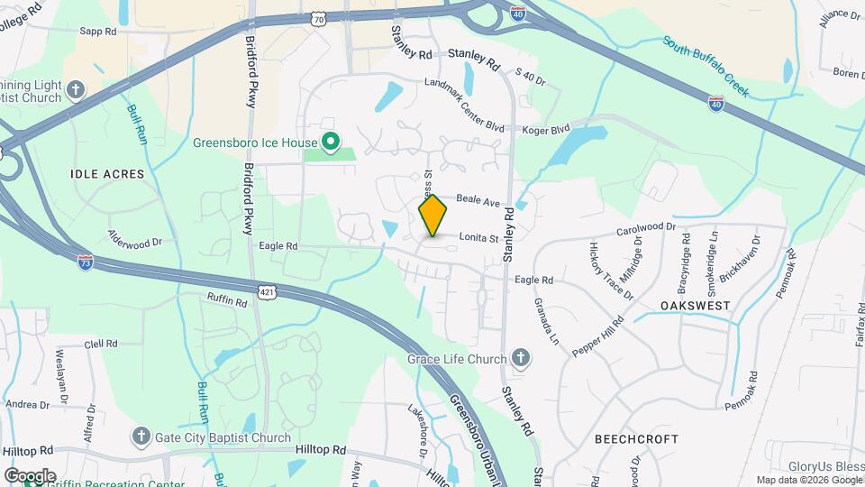 144 Bridford Downs Dr Map and Location Details