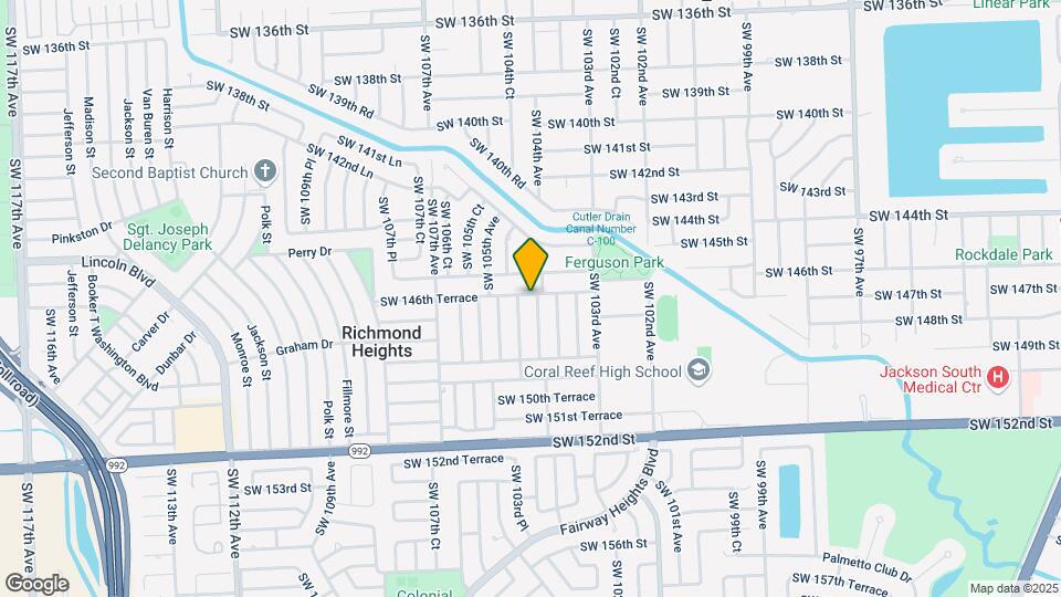 14620 SW 104th Ave Map and Location Details