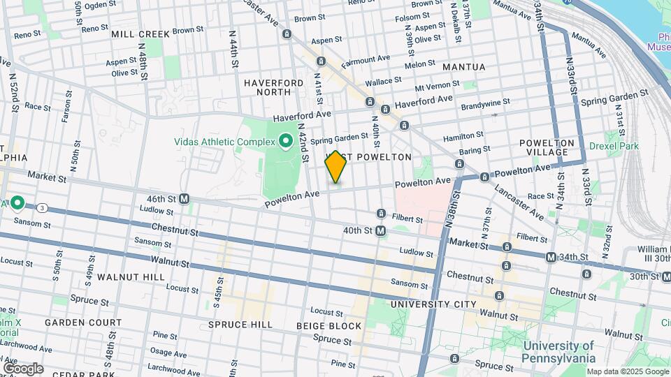 4059-4061 Powelton Ave Mapa y Detalles de la Ubicación