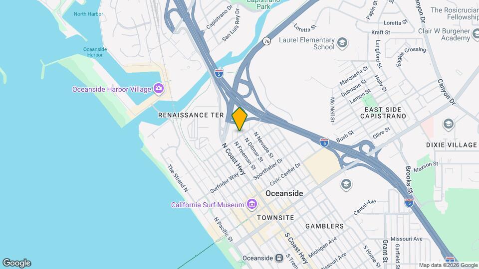 612 Neptune Way Map and Location Details