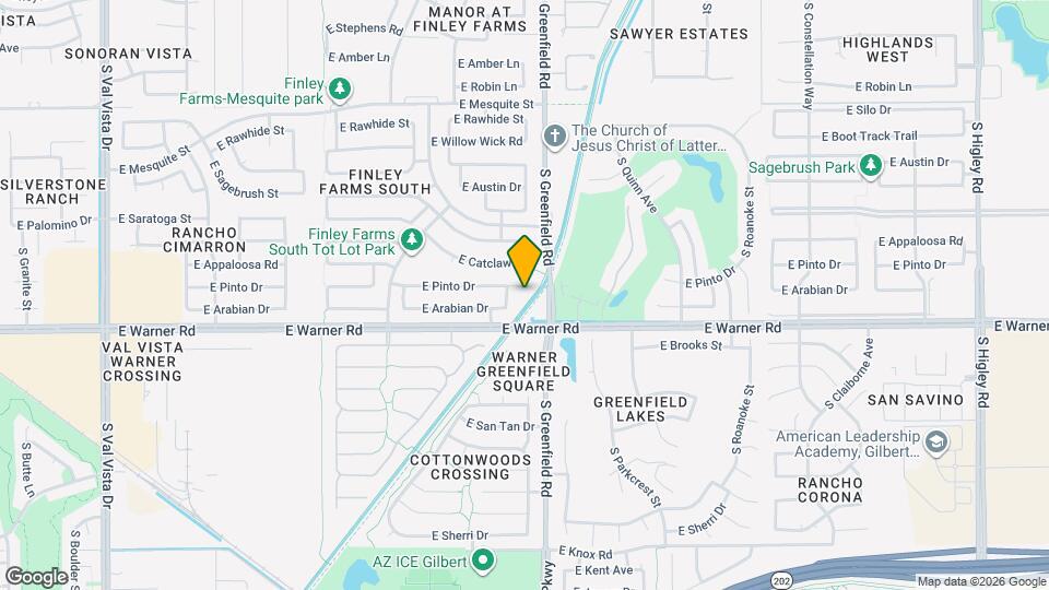 2361 E Pinto Dr Map and Location Details