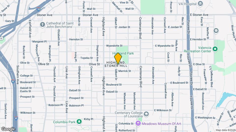 351 Olive St Mapa y Detalles de la Ubicación