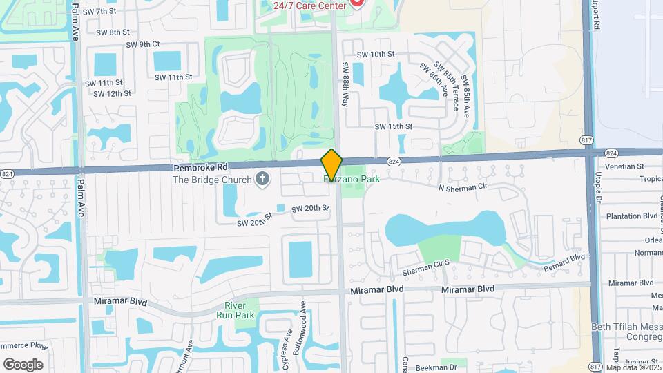 1823 SW 89th Terrace Map and Location Details