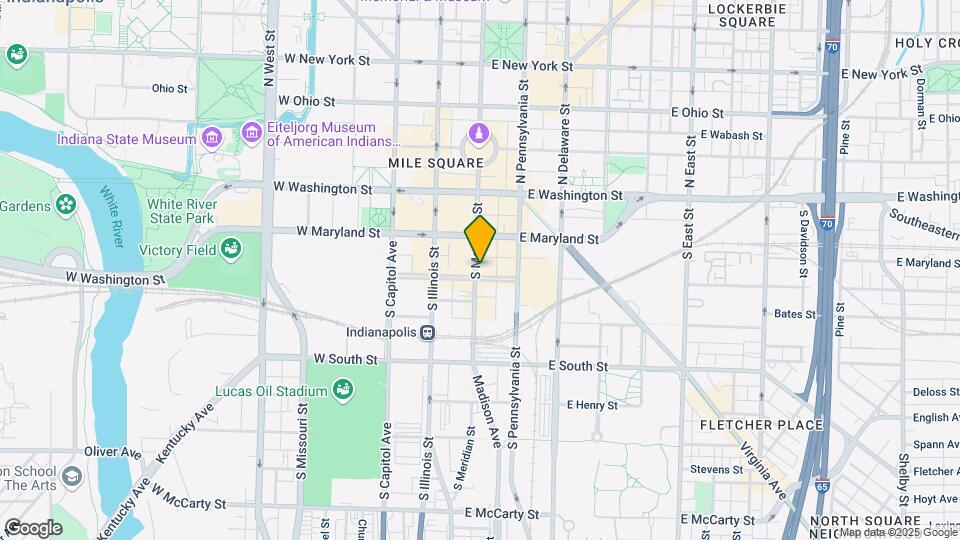 141 S Meridian St Map and Location Details