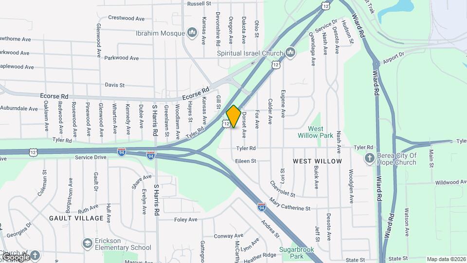 799 Gates Ave Map and Location Details