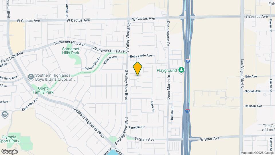 10890 Avenzano St Map and Location Details