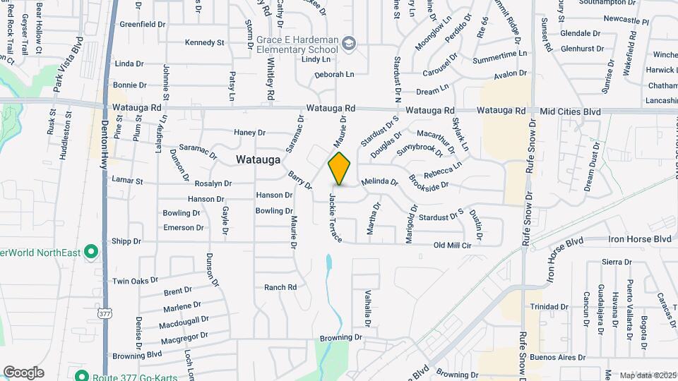6104 Melinda Dr Map and Location Details