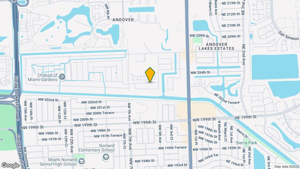 452 NW 203rd St Map and Location Details