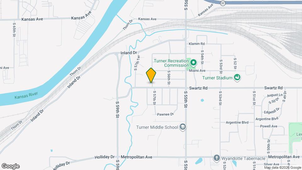 942 S 57th St Map and Location Details