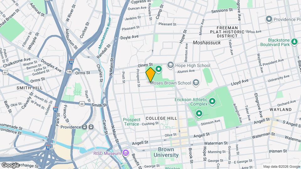 230 Brown St Map and Location Details