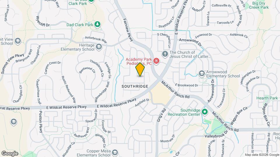 10197 Meadowbriar Ln Map and Location Details