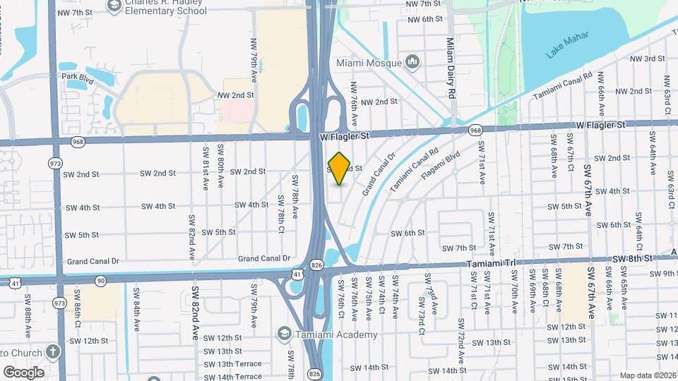 312 SW 76th Ct Map and Location Details