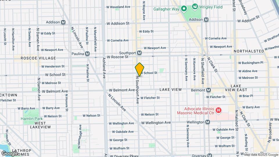 3243 N Southport Ave Map and Location Details