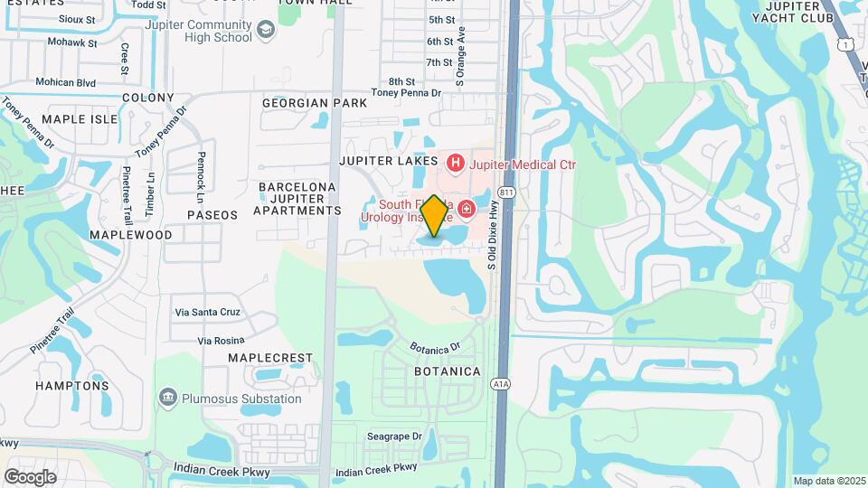 326 Jupiter Lakes Blvd Mapa y Detalles de la Ubicación