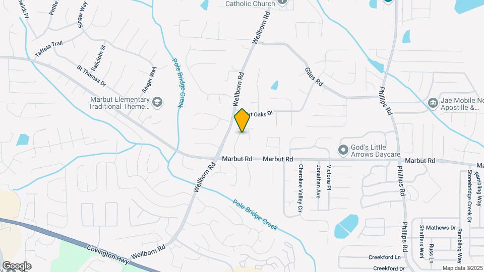 2052 Marbut Ln Map and Location Details