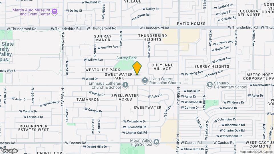 3754 W Wood Dr Map and Location Details