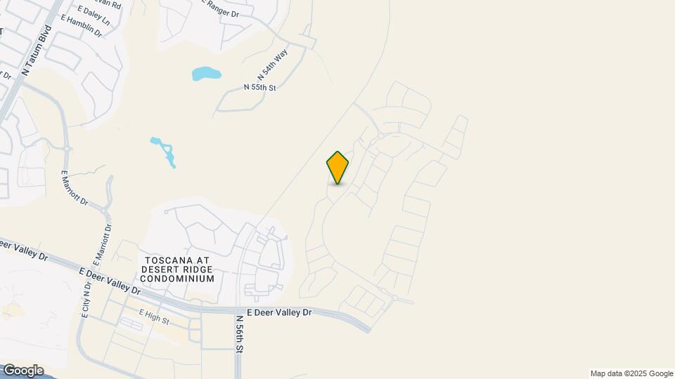 21425 N 59th St Map and Location Details