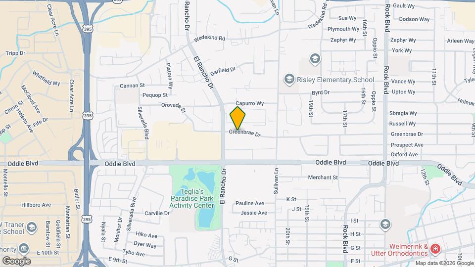 Sierra Woods Apartment Map and Location Details