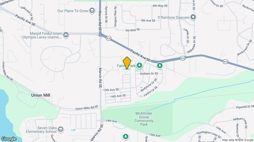 8612 Sweetbrier Loop SE Map and Location Details